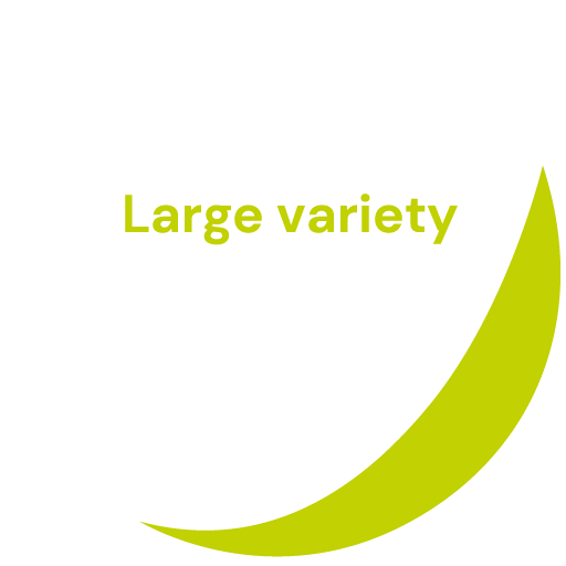 Large variety of specialist vehicles