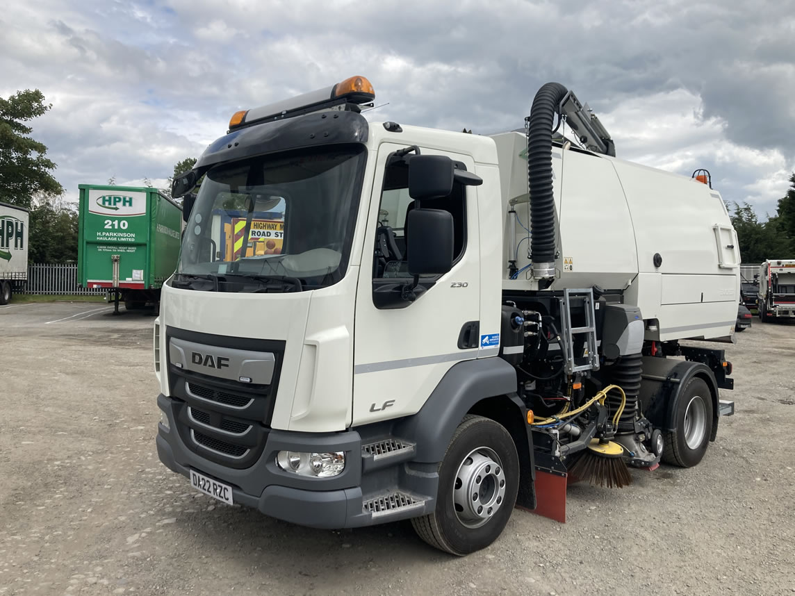 Truck Mounted Sweeper Hire